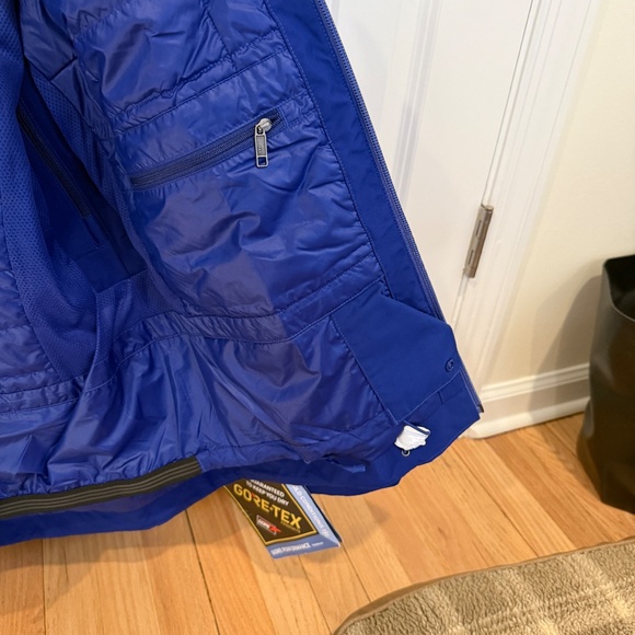 BNWT Women's Patagonia Insulated Powder Bowl Ski Jacket Size Small Cobalt Blue - Picture 7 of 8